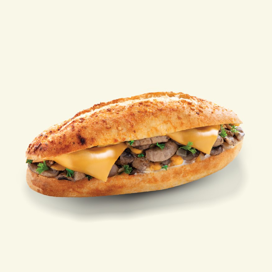 Bake In Mushroom Cheese Melt Baguette SW